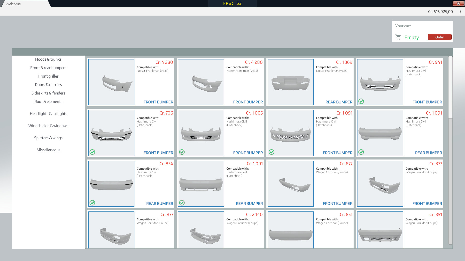 CAR TUNE: Project screenshot 10