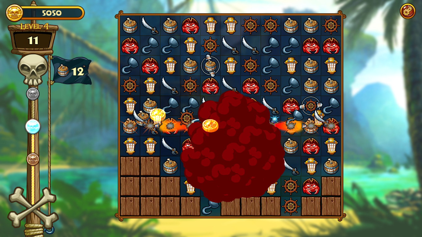Match Three Pirates! Heir to Davy Jones screenshot 11
