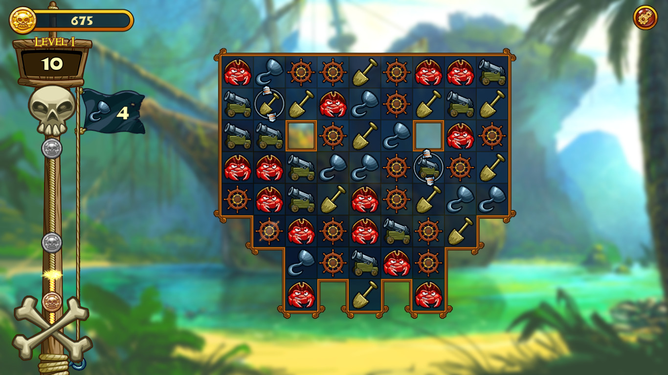 Match Three Pirates! Heir to Davy Jones screenshot 6