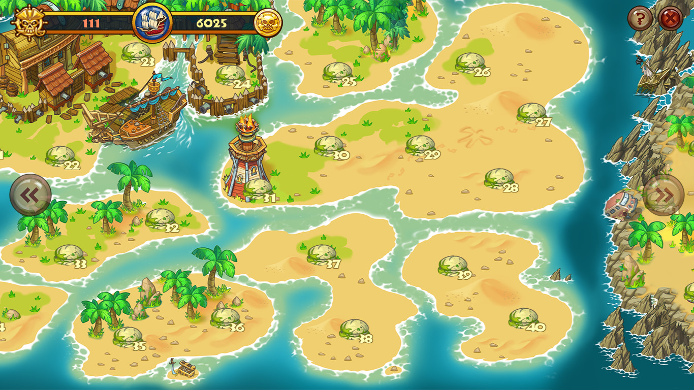 Match Three Pirates! Heir to Davy Jones screenshot 7
