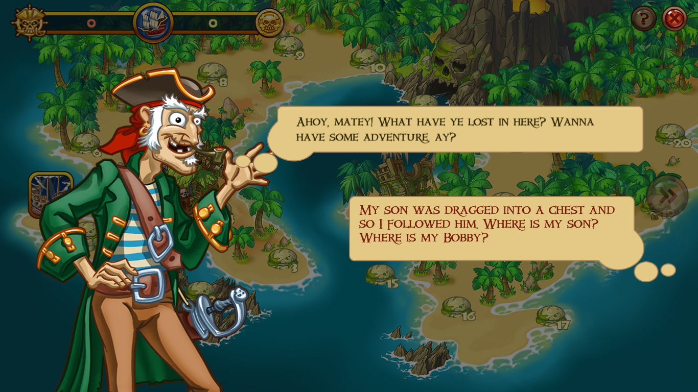 Match Three Pirates! Heir to Davy Jones screenshot 5