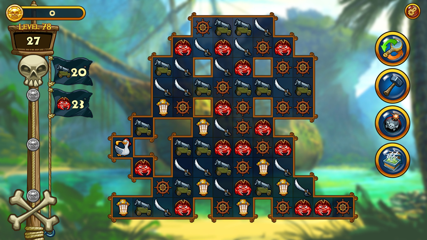 Match Three Pirates! Heir to Davy Jones screenshot 4
