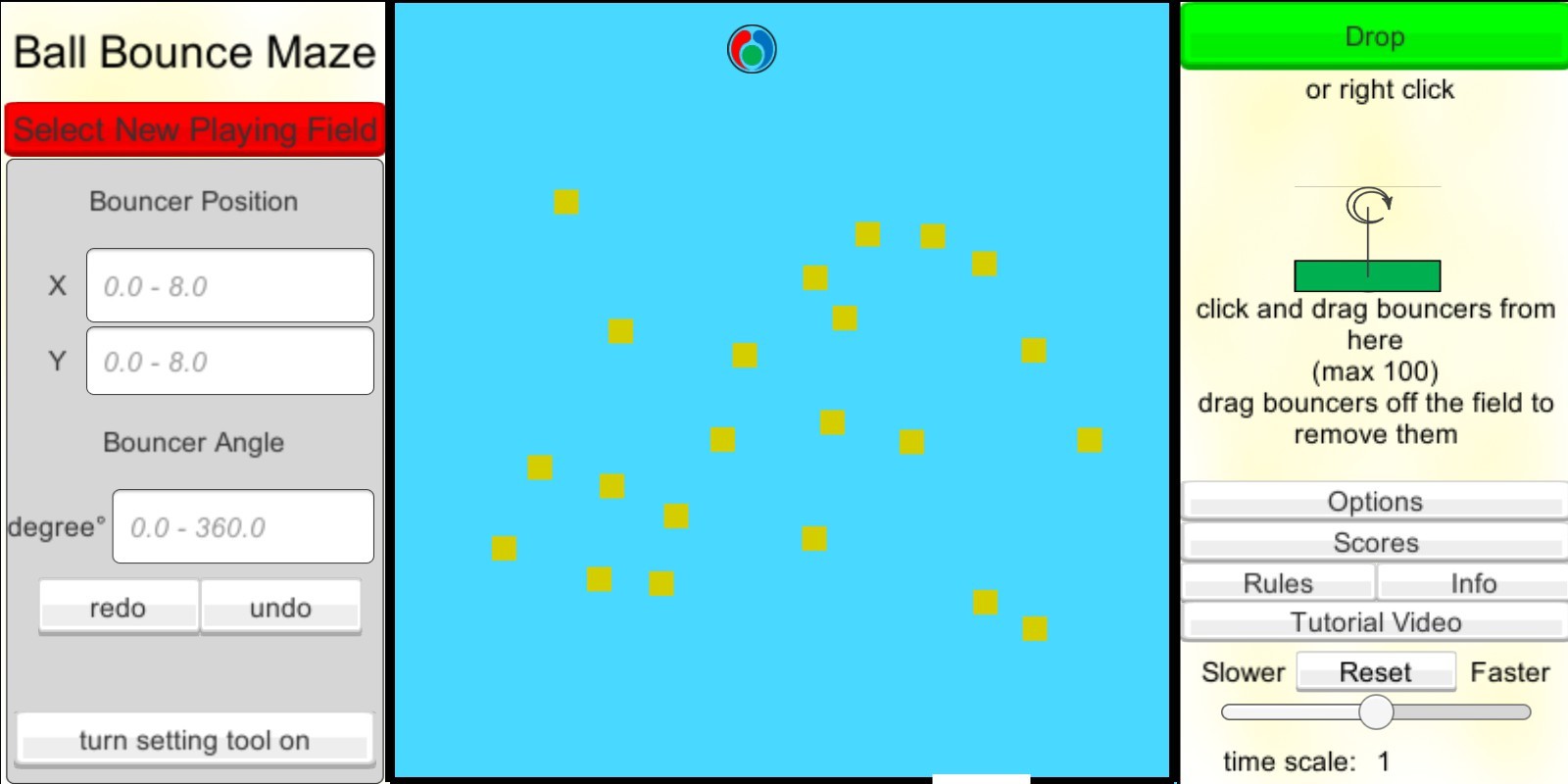 Ball Bounce Maze screenshot 1