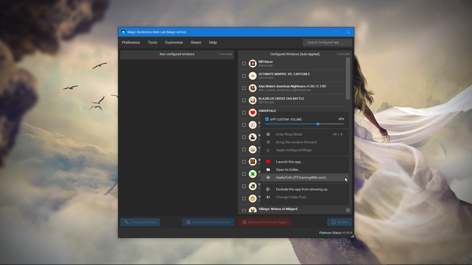 Magic Borderless screenshot 4