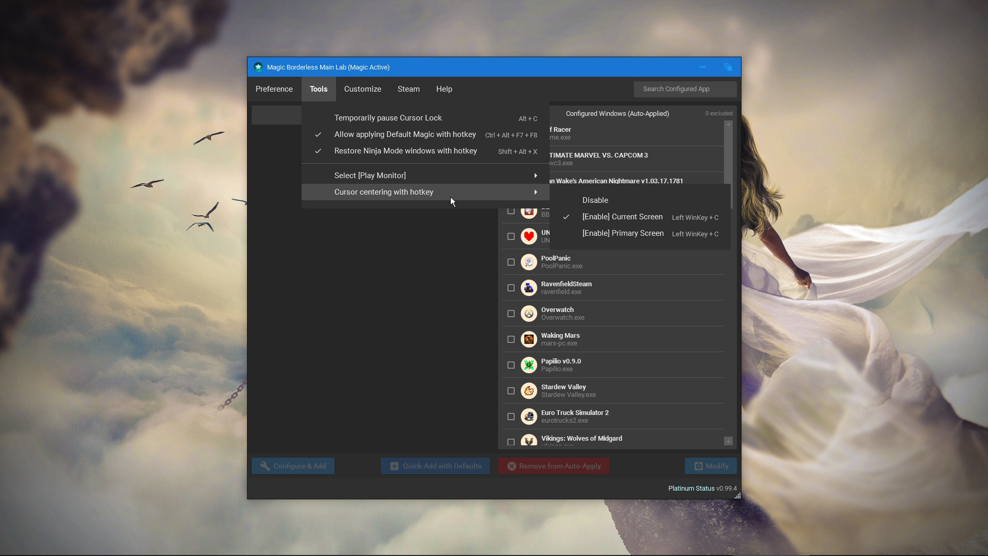 Magic Borderless screenshot 2