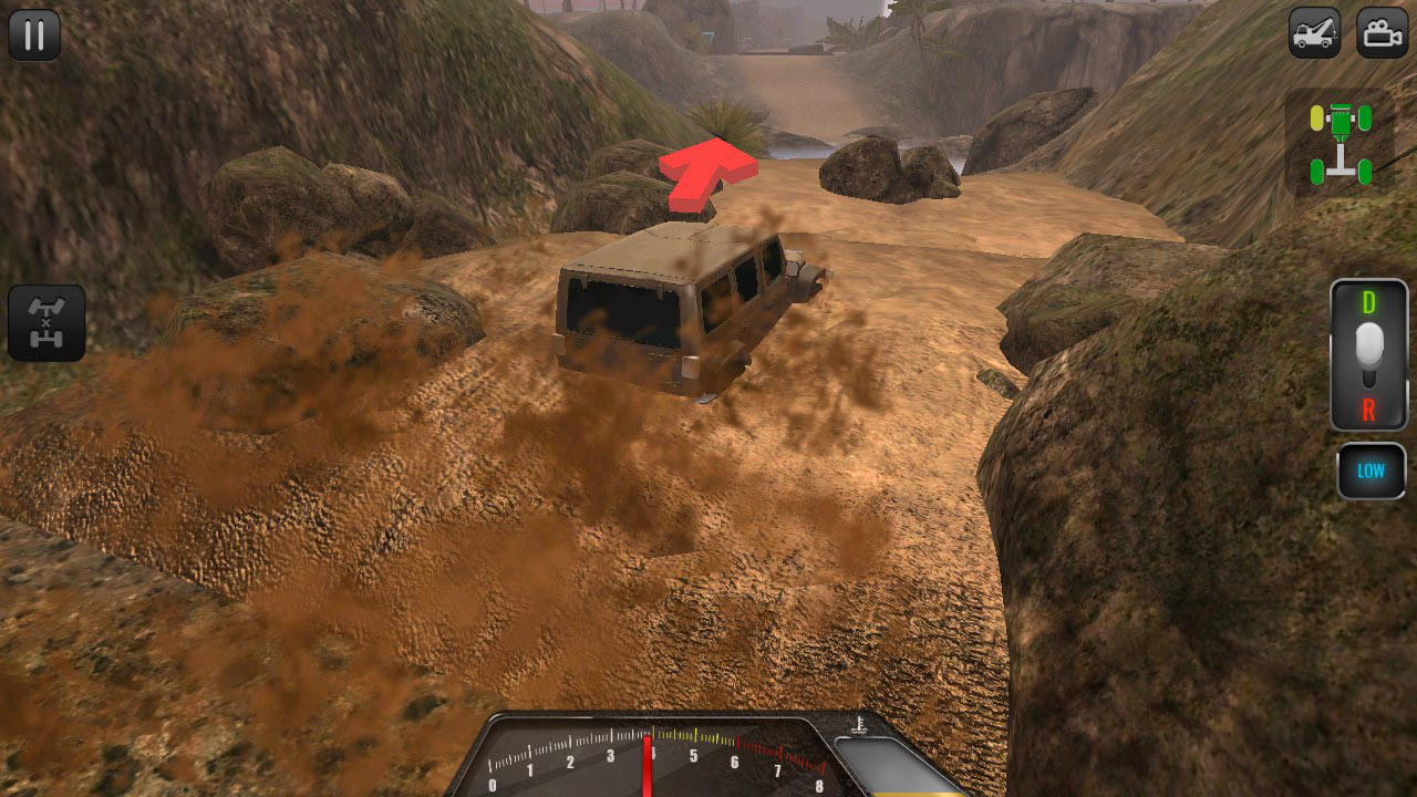 Offroad Driving Simulator 4x4 screenshot 4