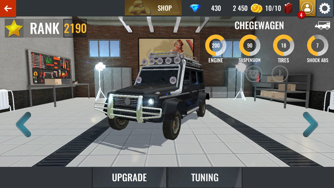 Offroad Driving Simulator 4x4 screenshot 3