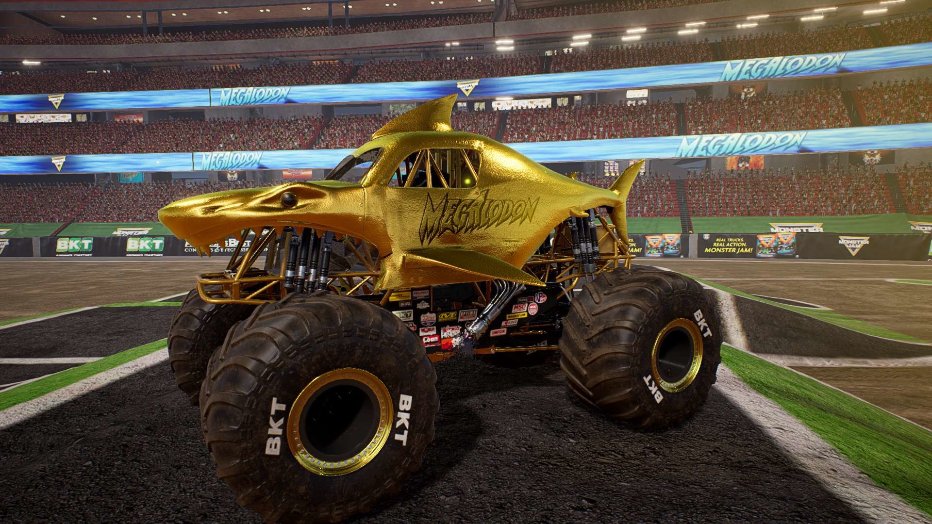 Monster Jam Steel Titans - Gold Truck Bundle screenshot 2