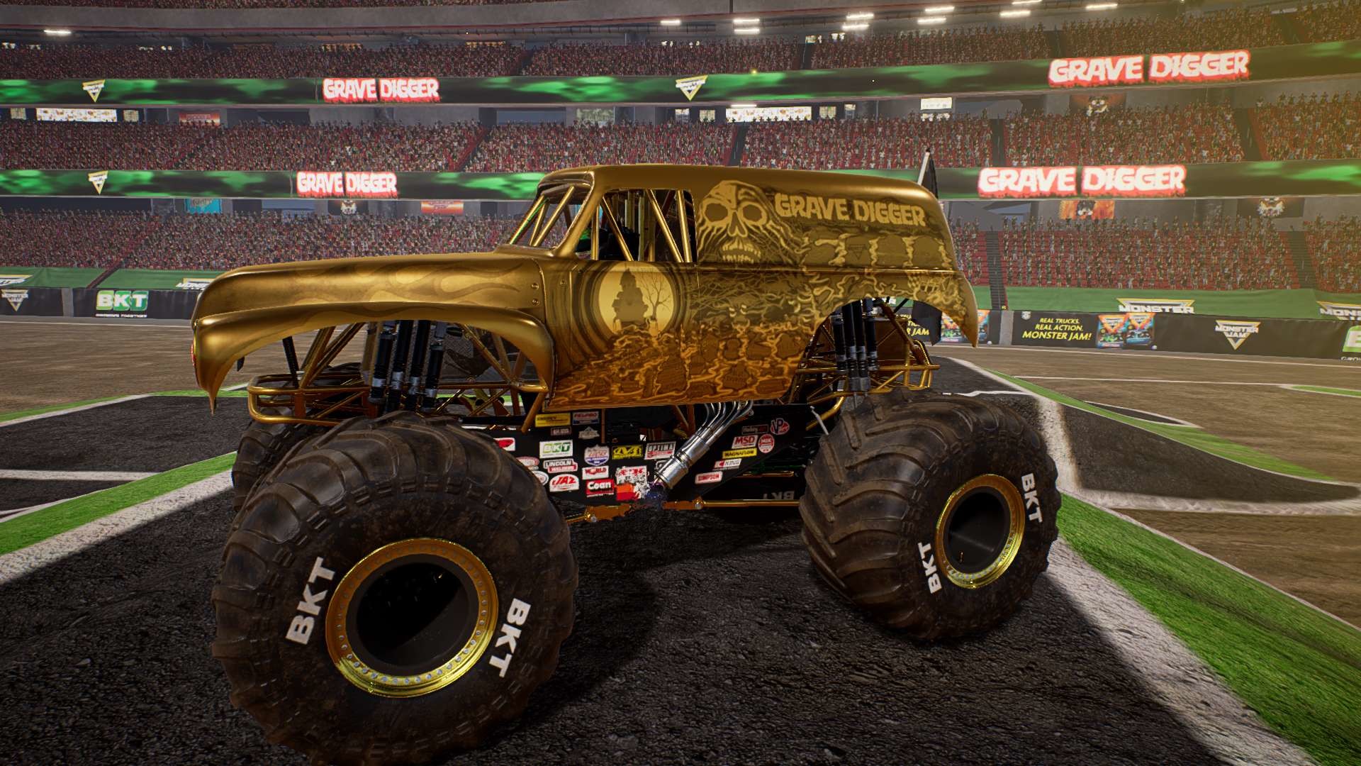 Monster Jam Steel Titans - Gold Truck Bundle screenshot 3