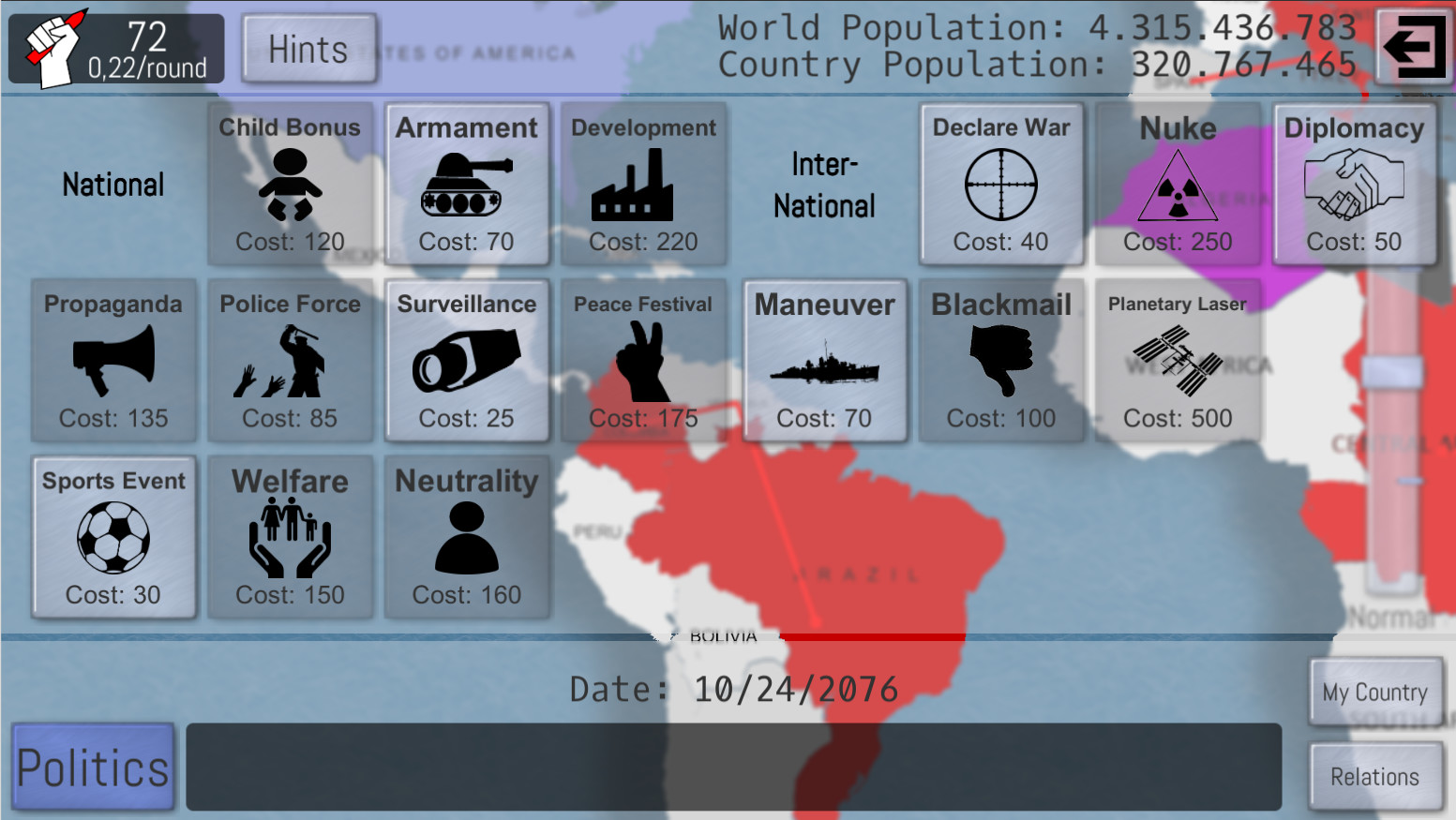 World Peace Simulator 2019 screenshot 2