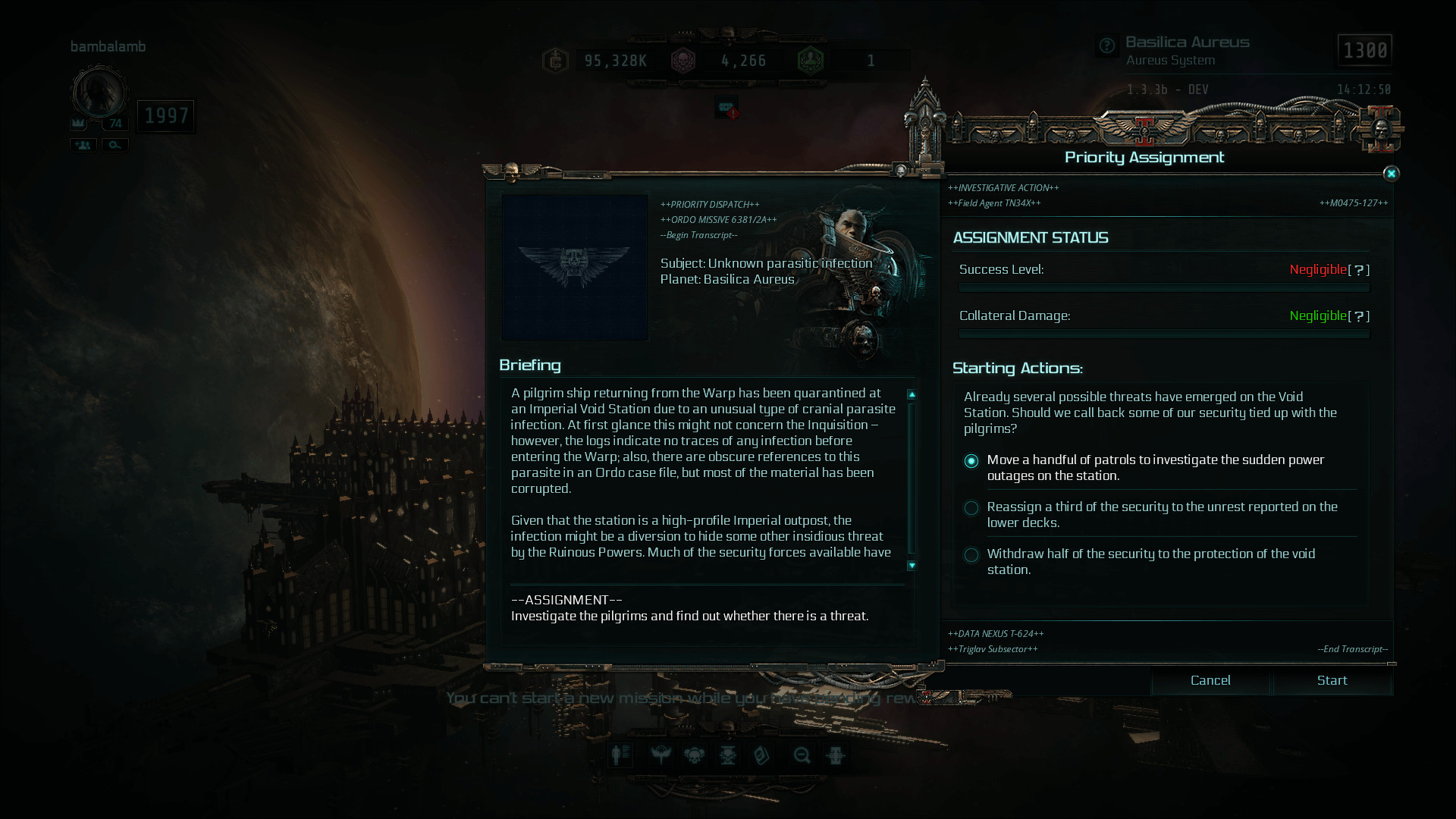 Warhammer 40,000: Inquisitor - Martyr - Hollow Bliss screenshot 2