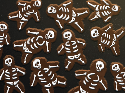 Skeleton cookies screenshot 1