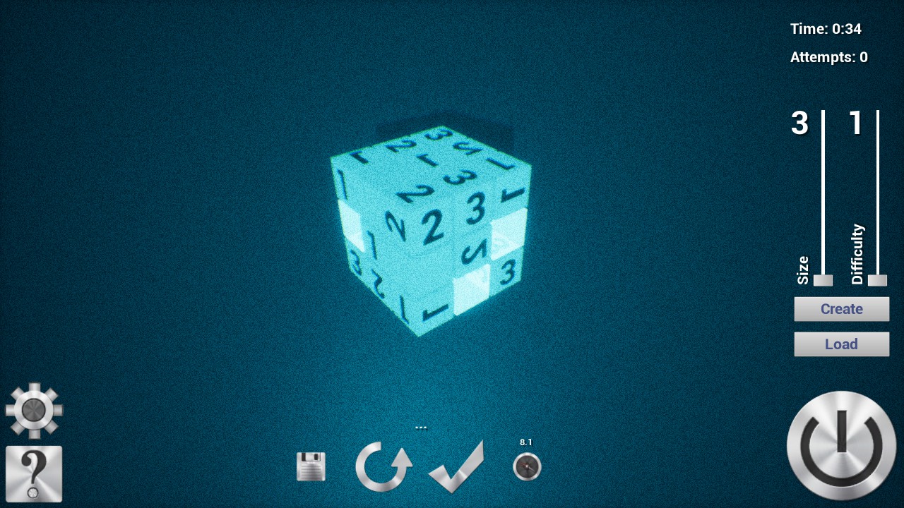 Sudoku3D 2: The Cube screenshot 8