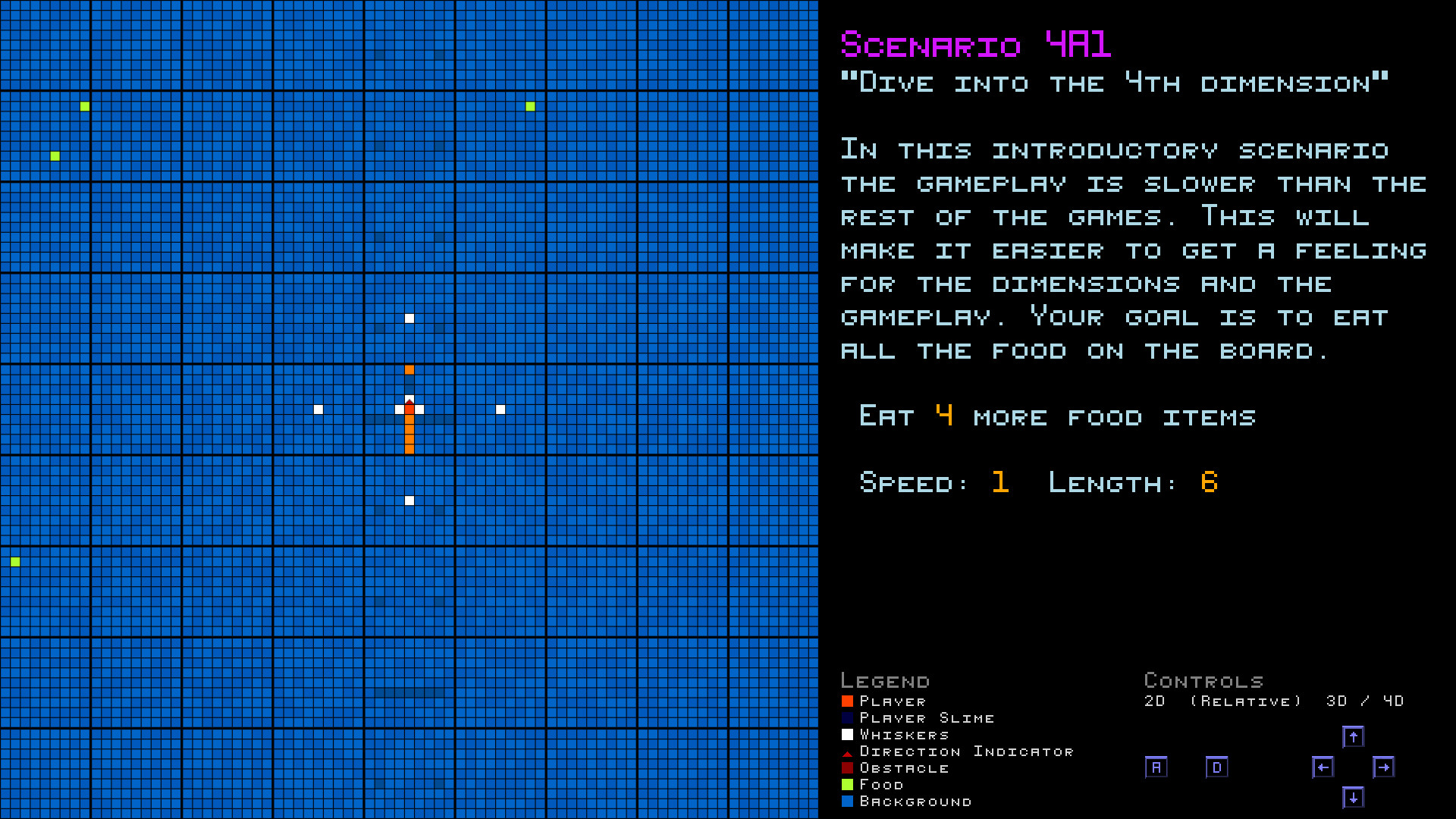 4DSnake screenshot 1