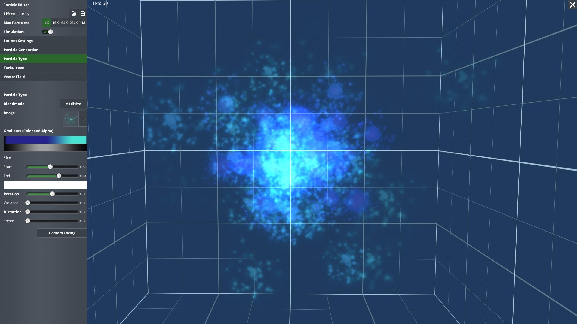 AppGameKit Studio - Particle Editor screenshot 7