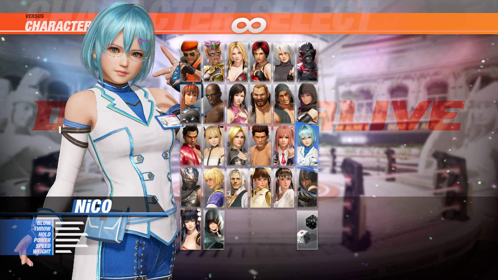 DOA6 Character: NiCO screenshot 1