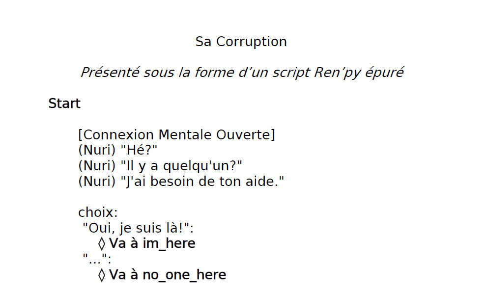 Hir Corruption (Script) screenshot 1
