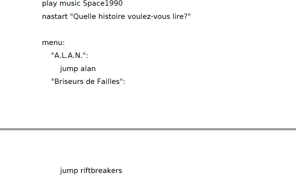 A.L.A.N.: Rift Breakers (Script Code) screenshot 1