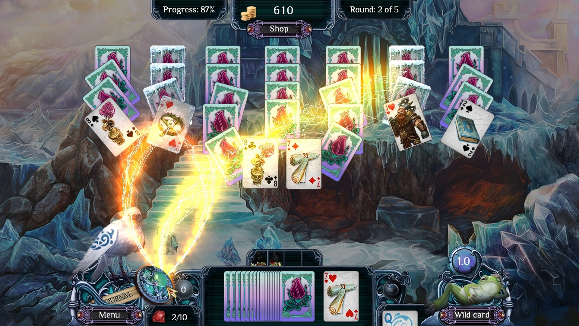 Winter Solitaire screenshot 5