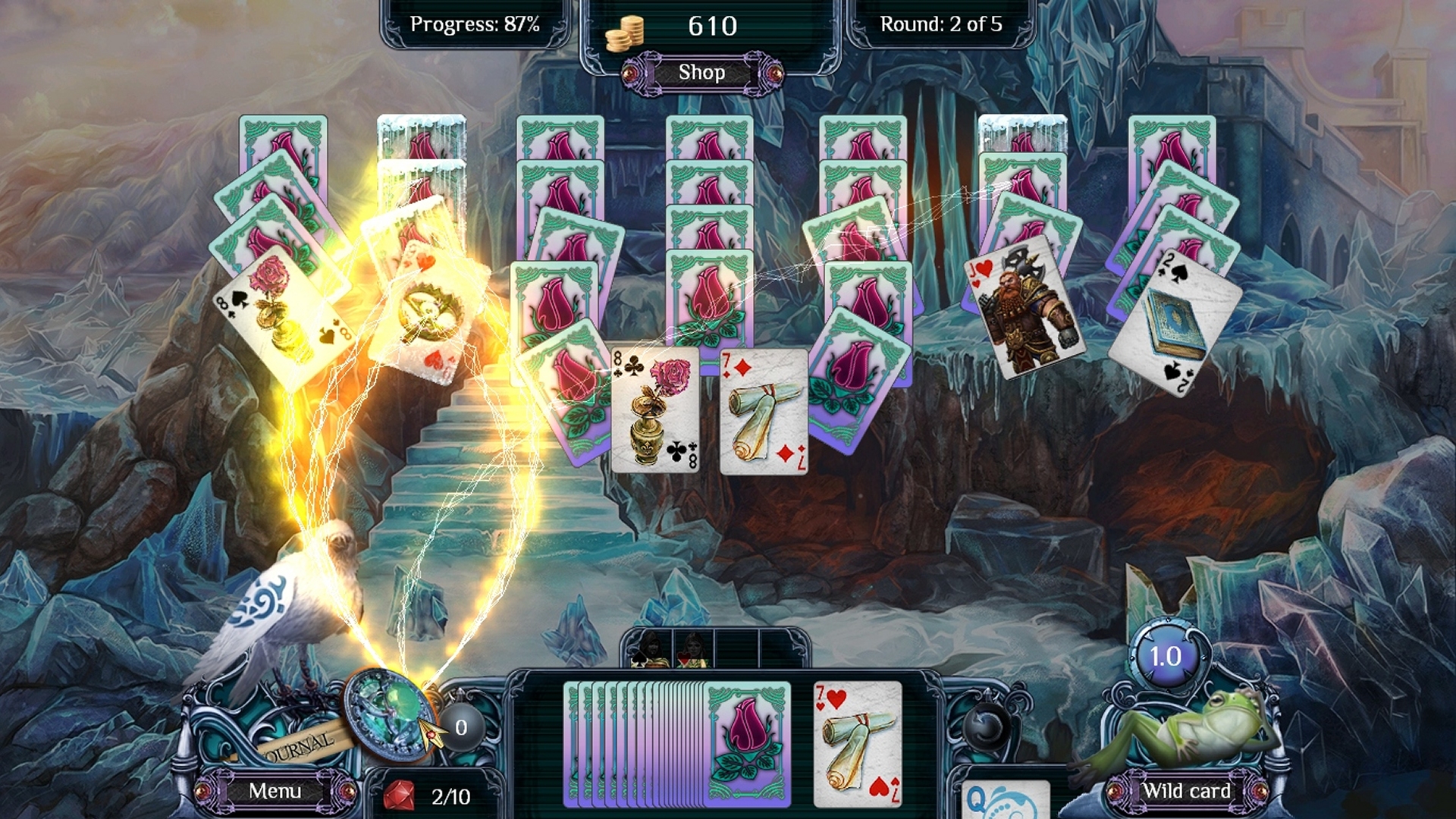 Winter Solitaire screenshot 4