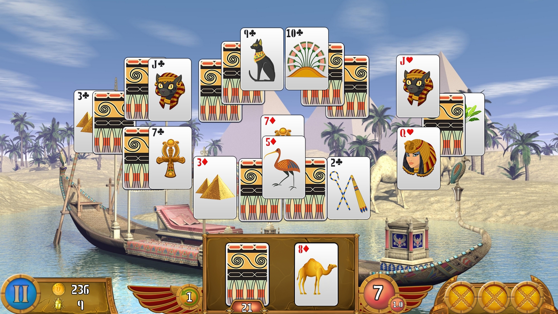 Luxor Solitaire screenshot 1