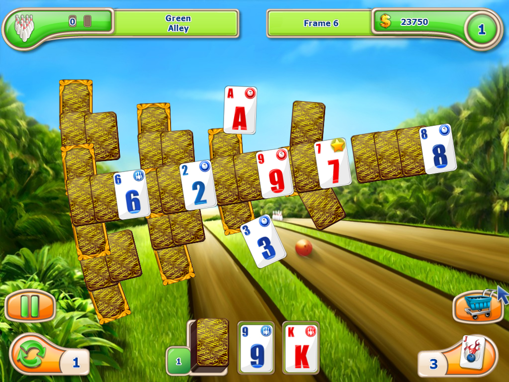 Strike Solitaire screenshot 2