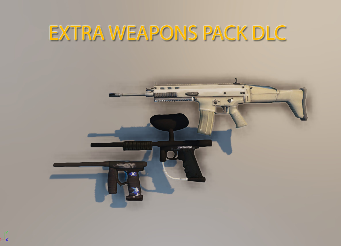 Full-On Paintball - Extra Weapons Pack screenshot 1