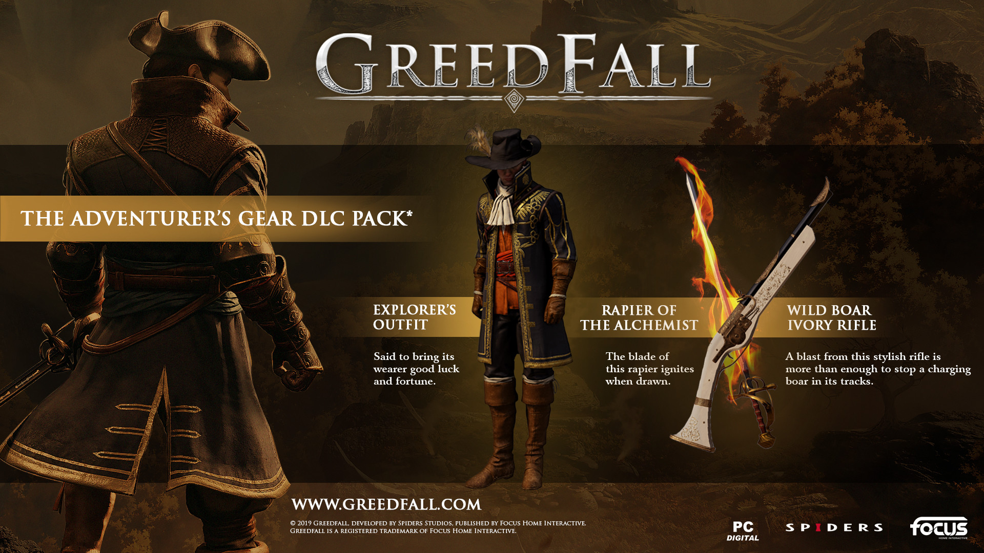 GreedFall - Adventurer’s Gear DLC  screenshot 1