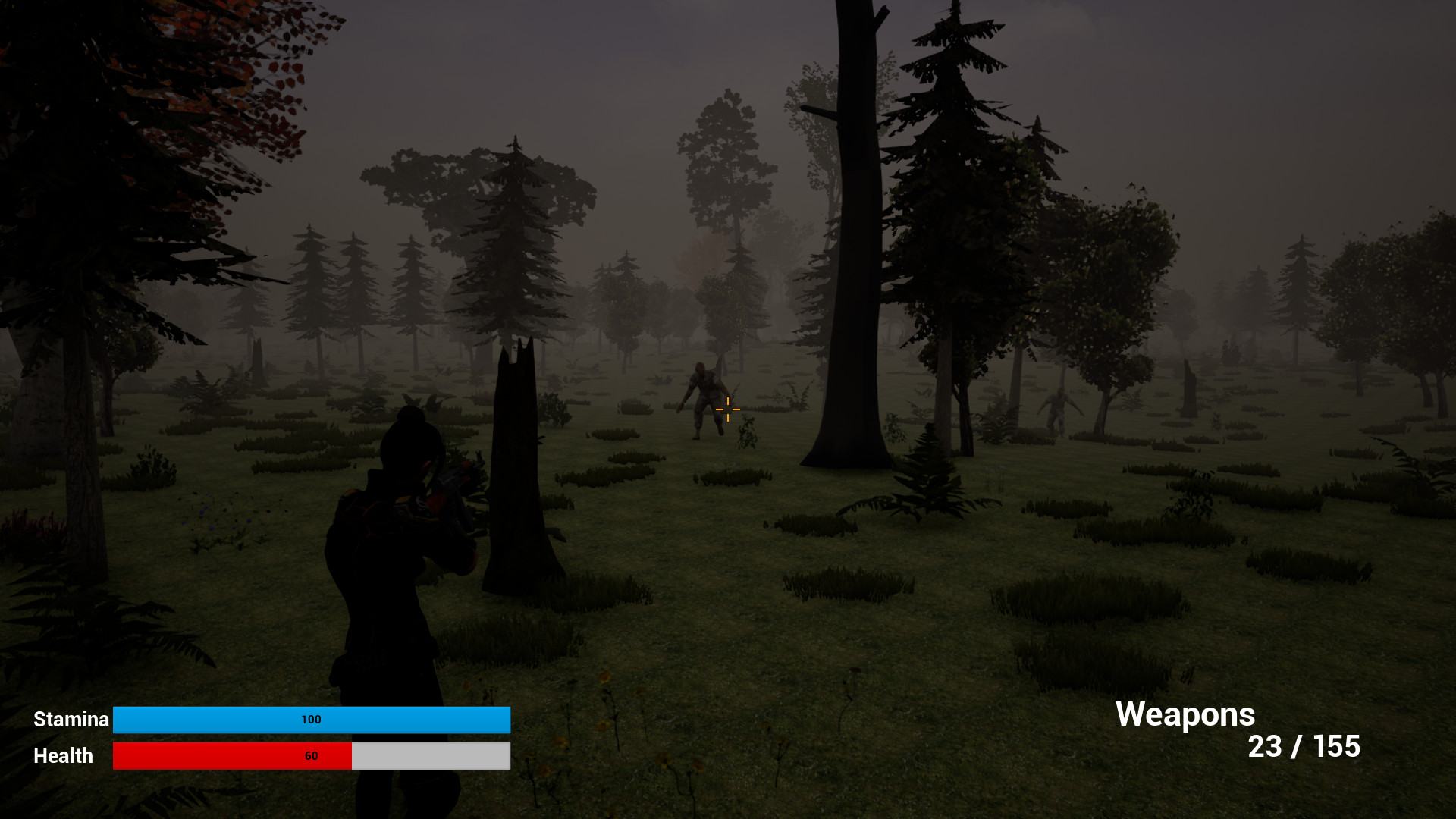 Zombies In The Forest screenshot 1