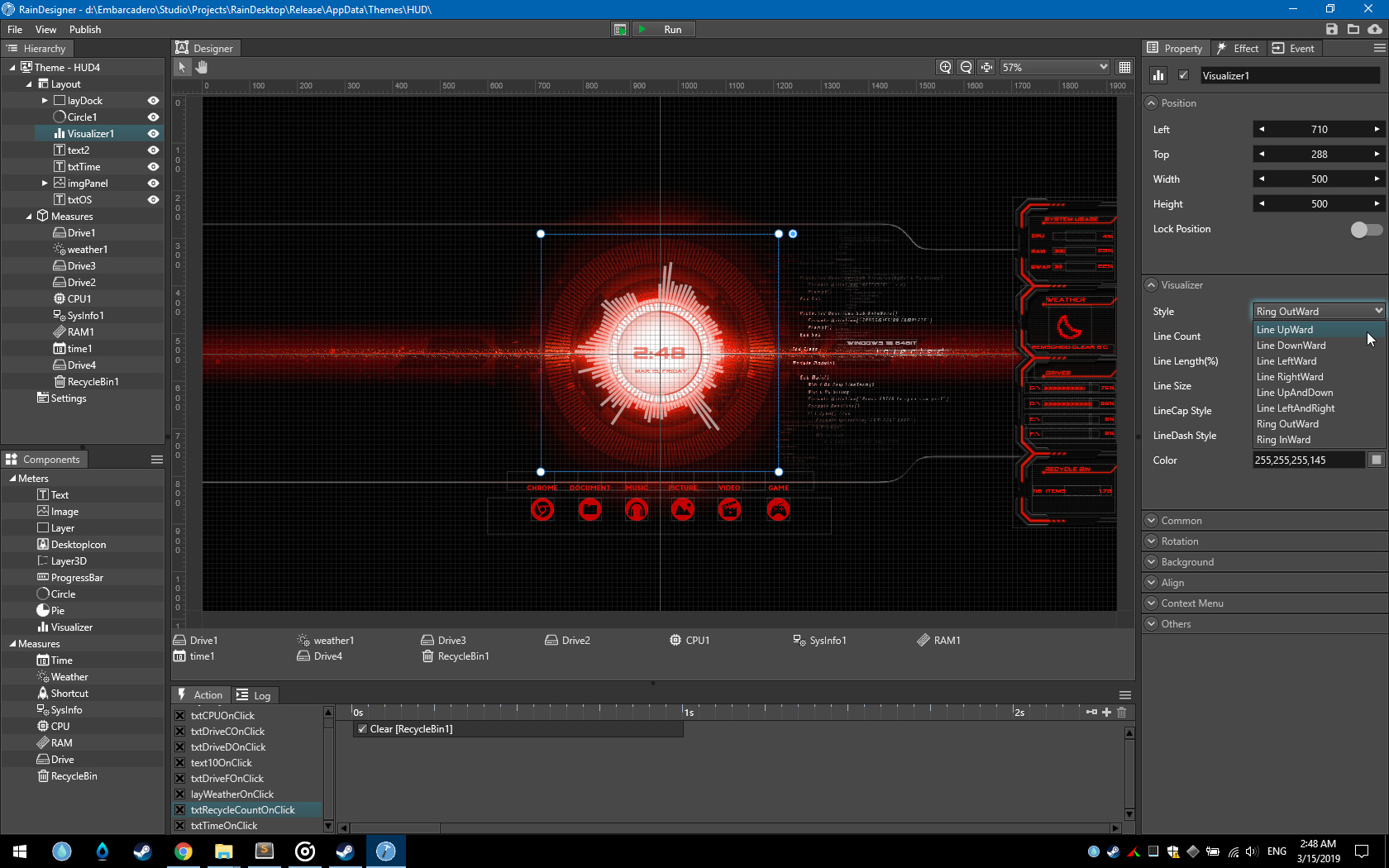 RainDesktop screenshot 3