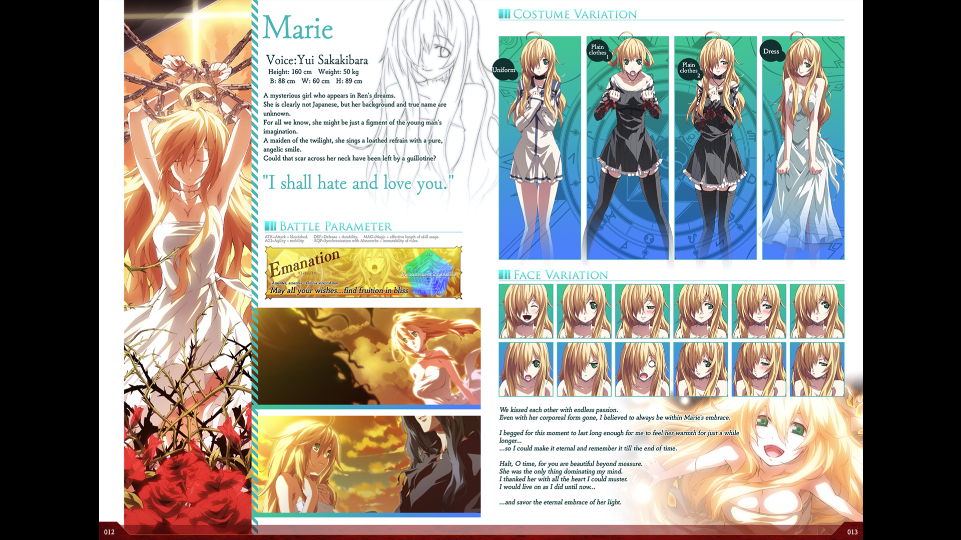 Dies irae ~Amantes amentes~ - Official Illustrated Guide no Steam
