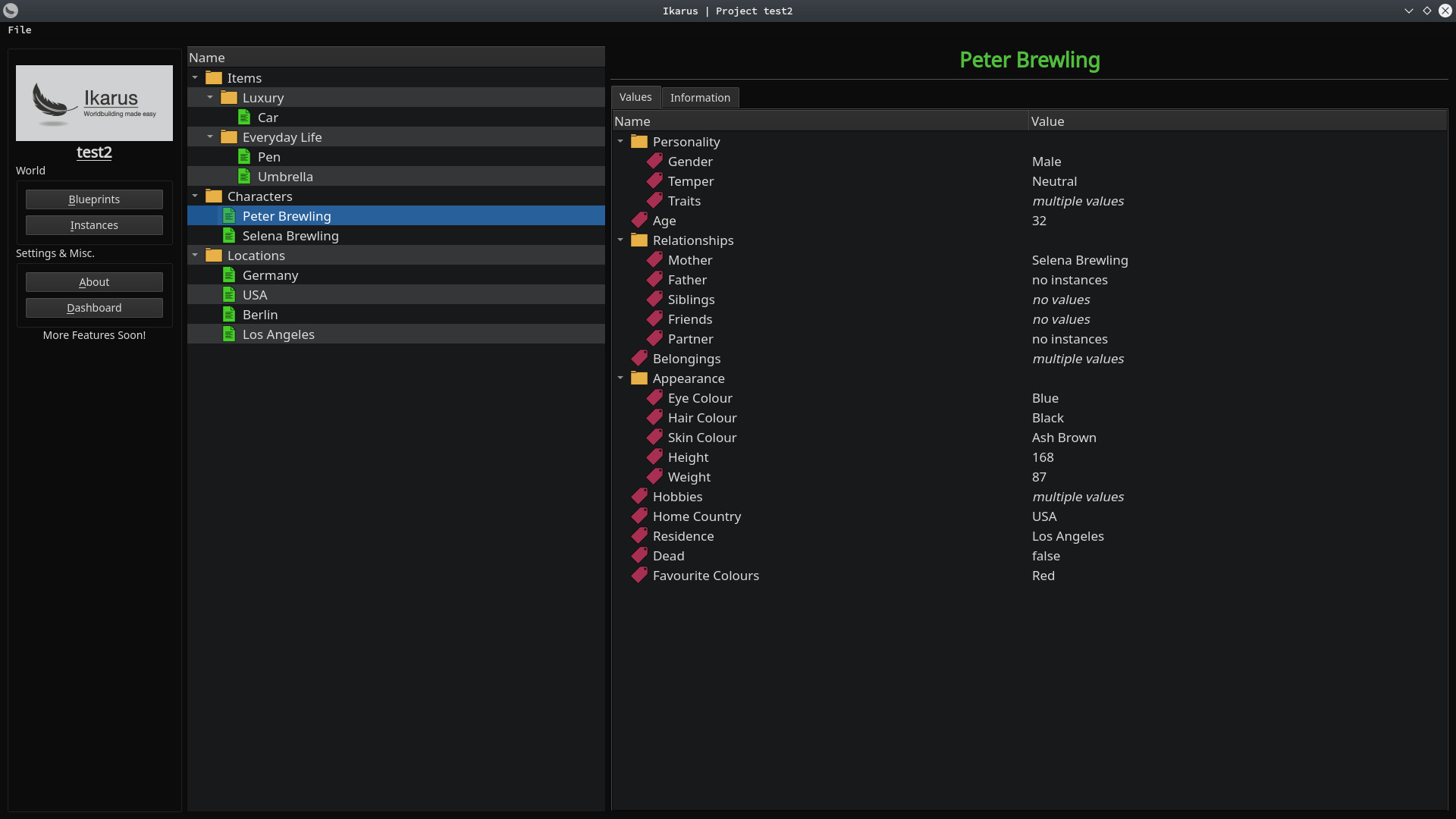 Ikarus screenshot 1