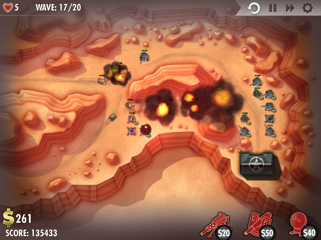 iBomber Defense screenshot 1
