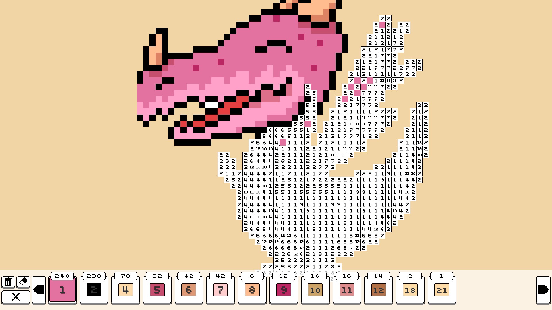 Coloring Pixels - Animals Pack screenshot 1