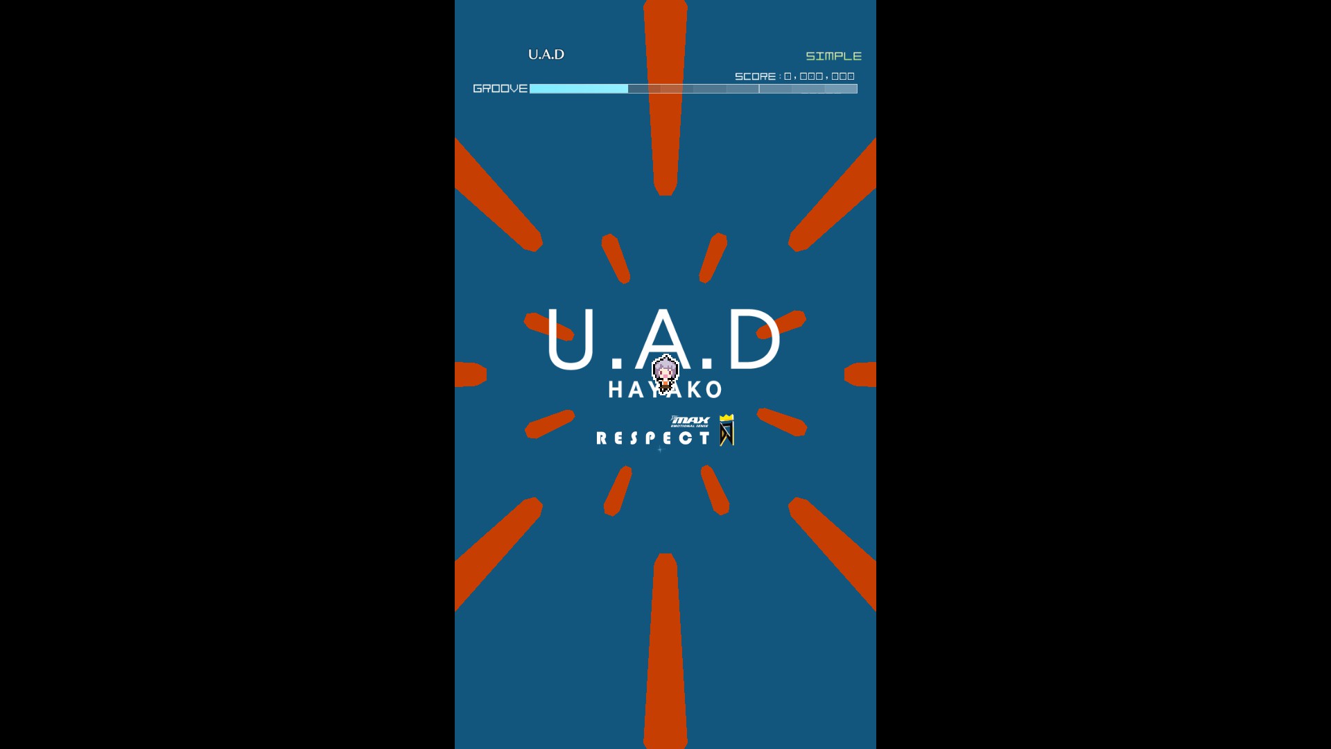 Groove Coaster - U.A.D screenshot 1
