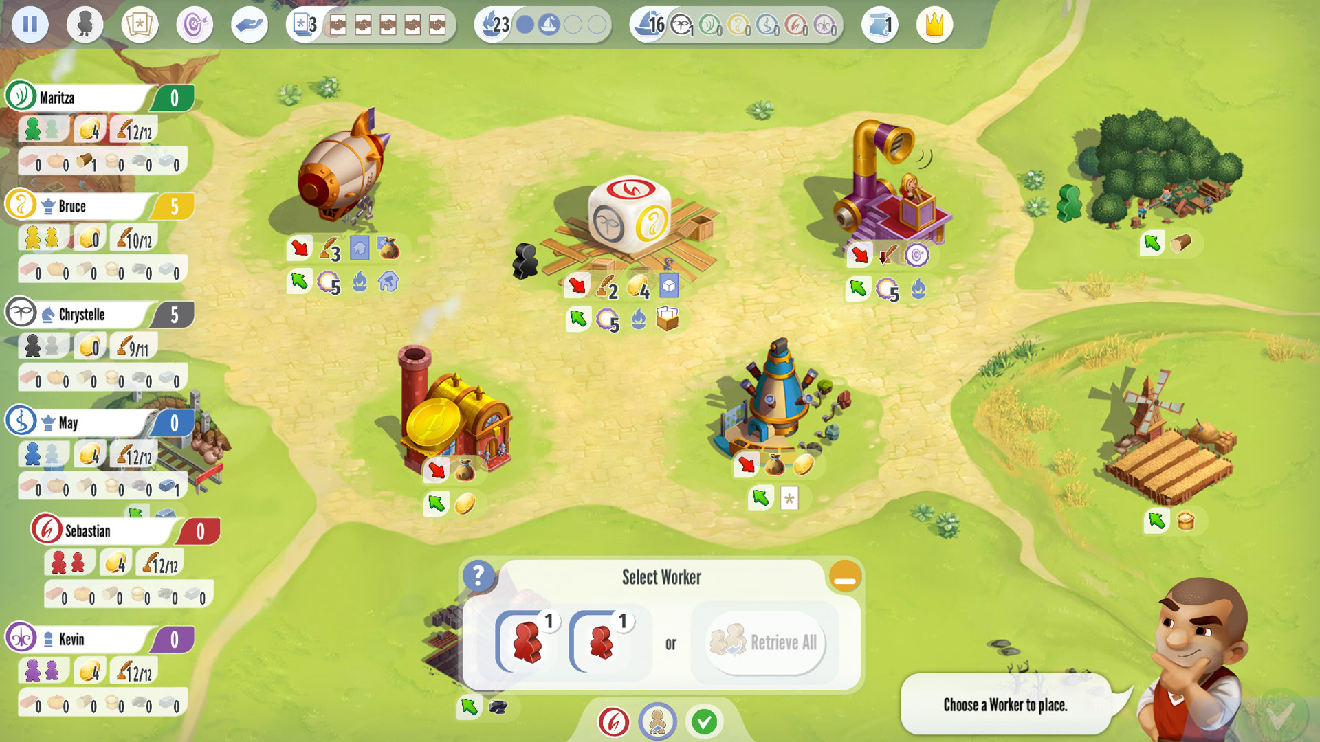 Charterstone: Digital Edition screenshot 1