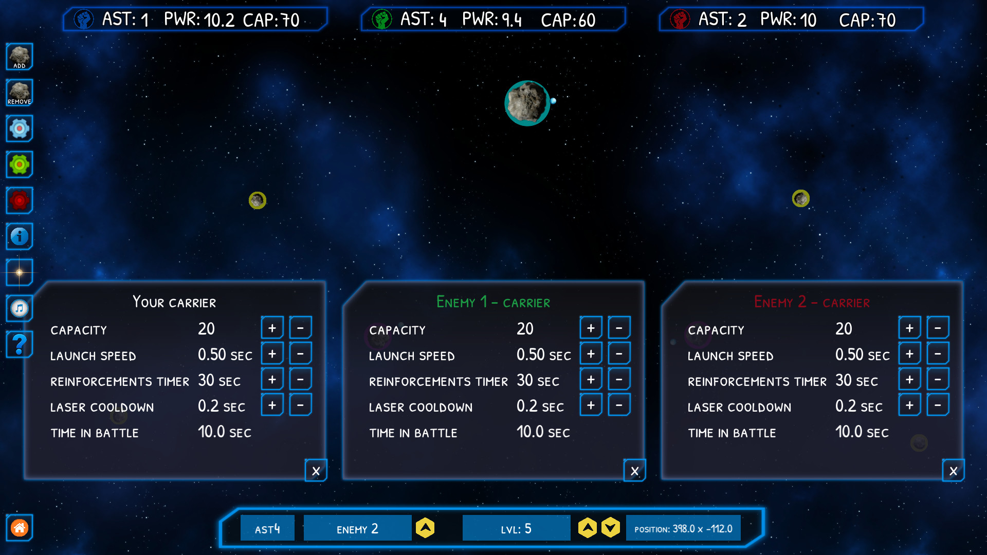 Asteroid Wars screenshot 5