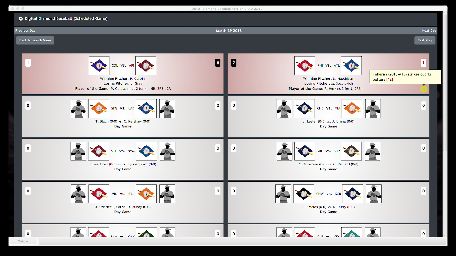 Digital Diamond Baseball V8 screenshot 8