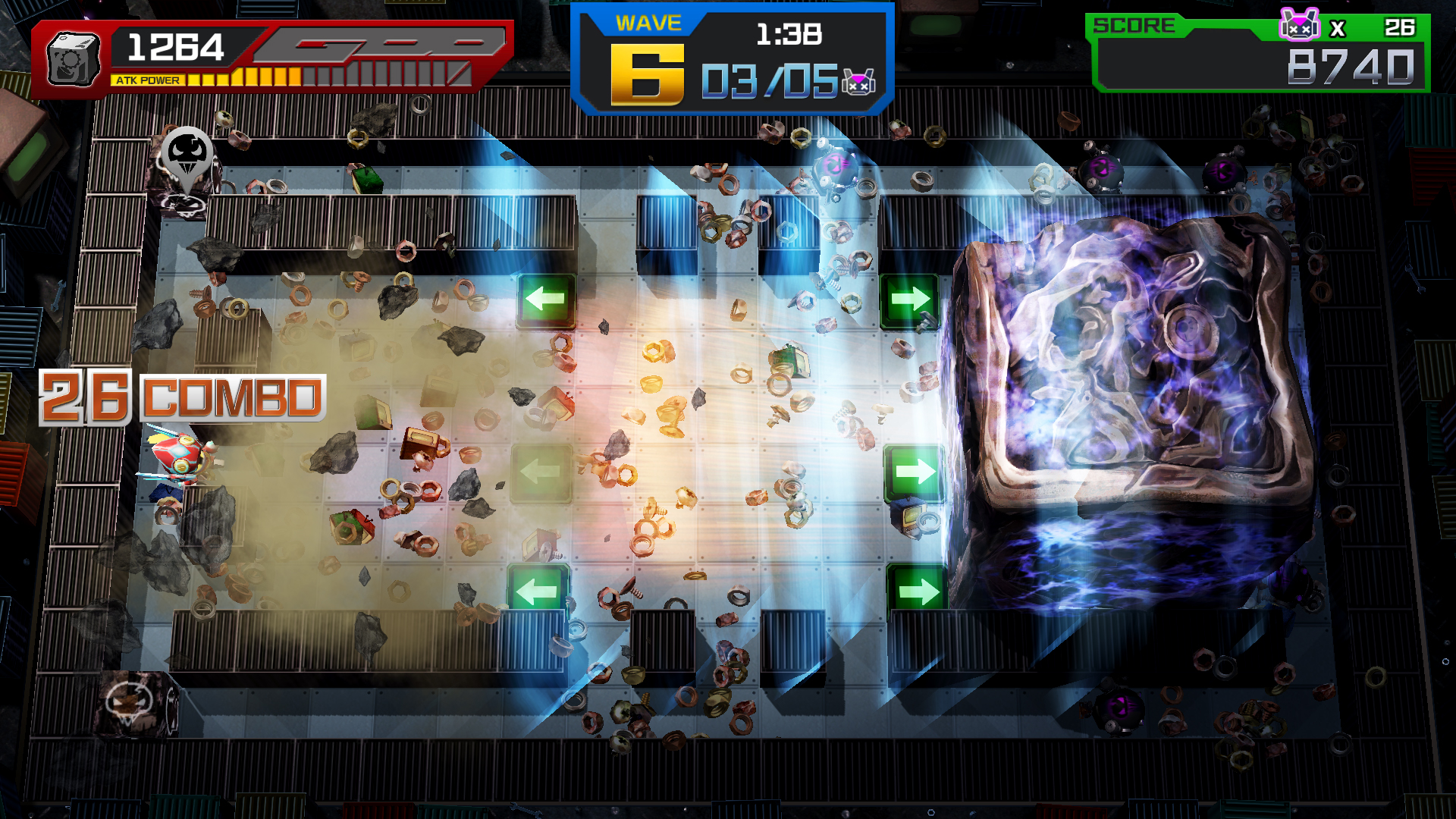 SCRAP RUSH!! screenshot 2