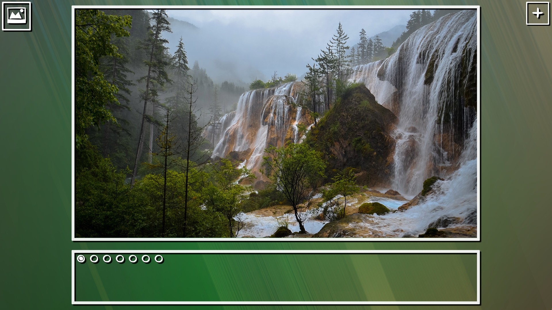 Super Jigsaw Puzzle: Generations - Waterfalls Puzzles screenshot 1