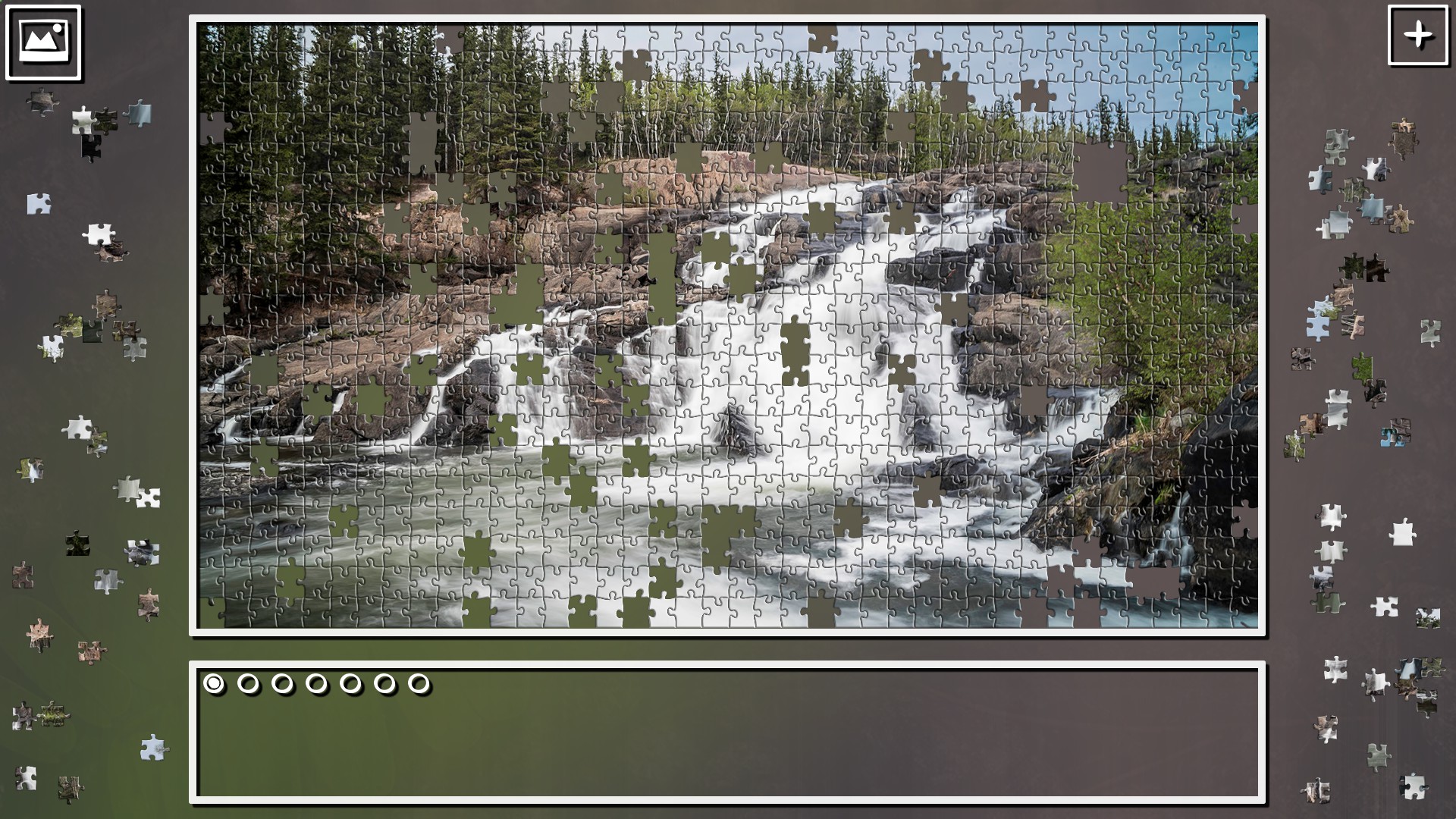 Super Jigsaw Puzzle: Generations - Waterfalls Puzzles screenshot 3