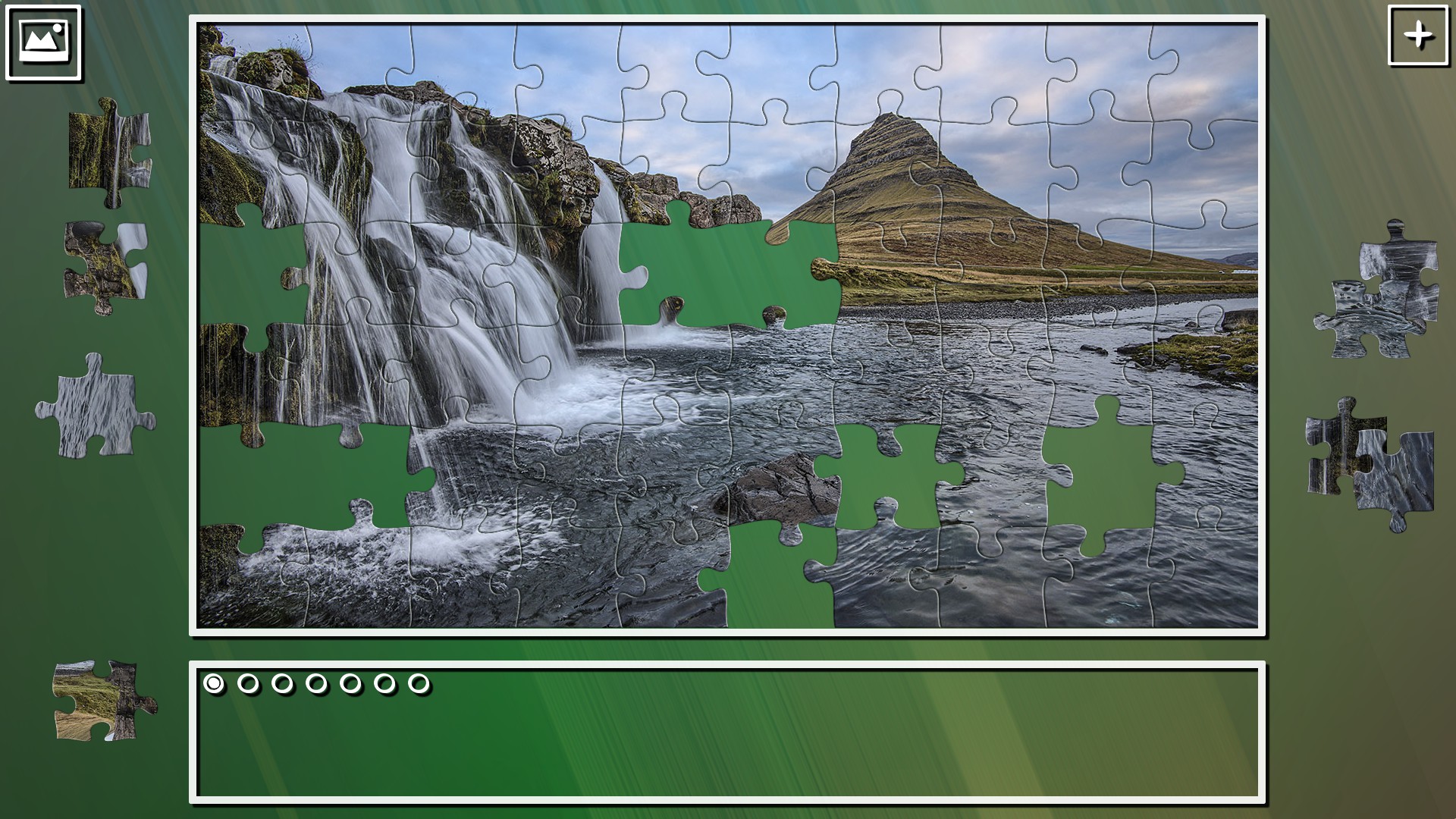Super Jigsaw Puzzle: Generations - Waterfalls Puzzles screenshot 6