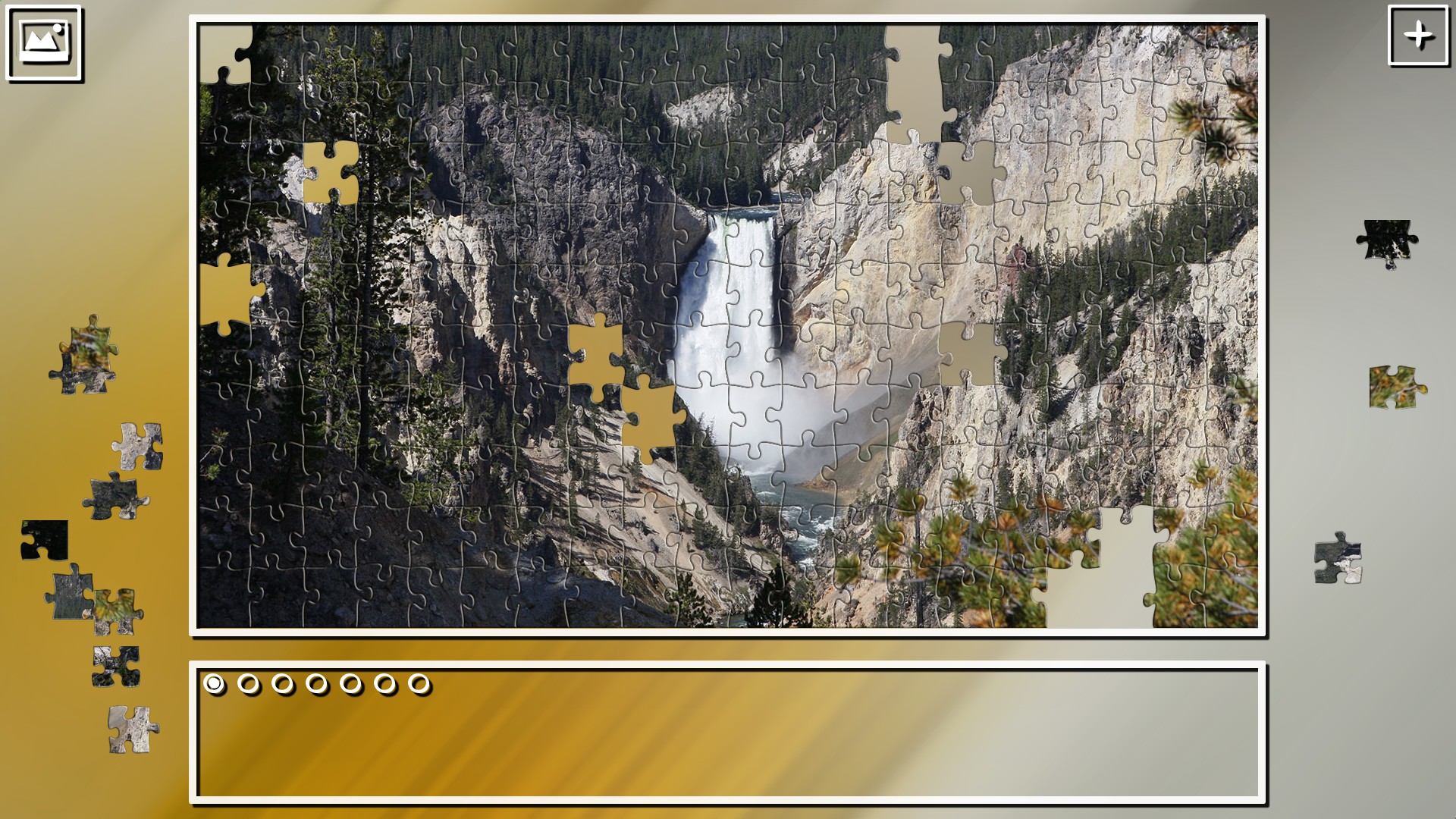 Super Jigsaw Puzzle: Generations - Waterfalls Puzzles screenshot 5
