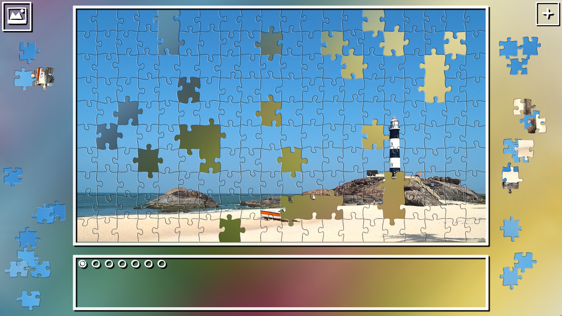 Super Jigsaw Puzzle: Generations - Beaches Puzzles screenshot 3