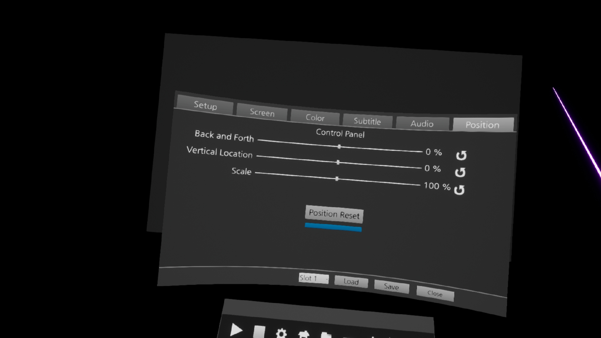 Sim 4K VR MediaPlayer screenshot 8
