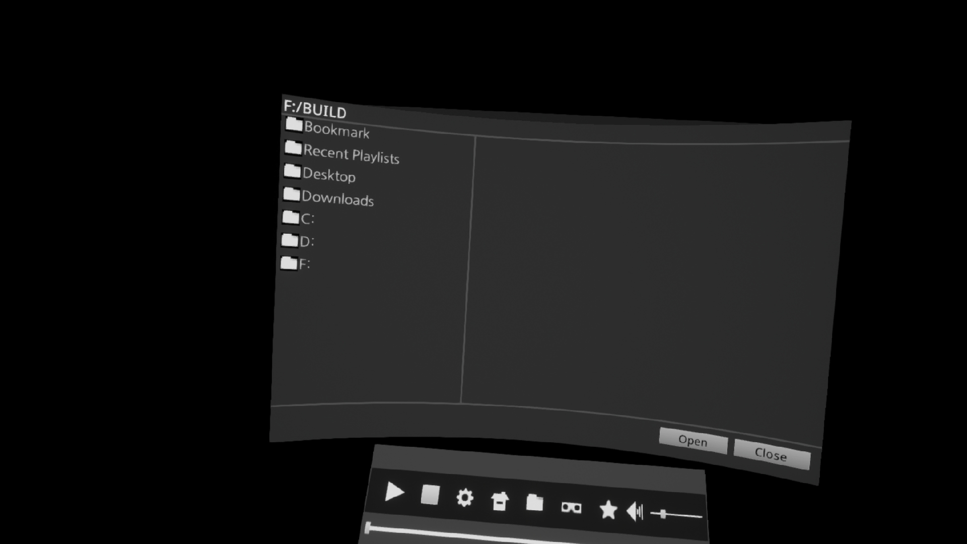 Sim 4K VR MediaPlayer screenshot 2