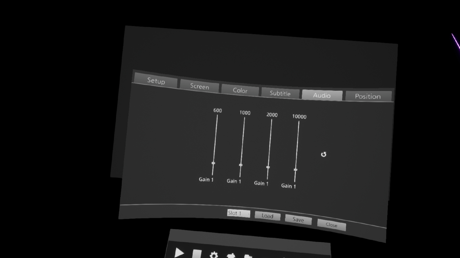 Sim 4K VR MediaPlayer screenshot 7