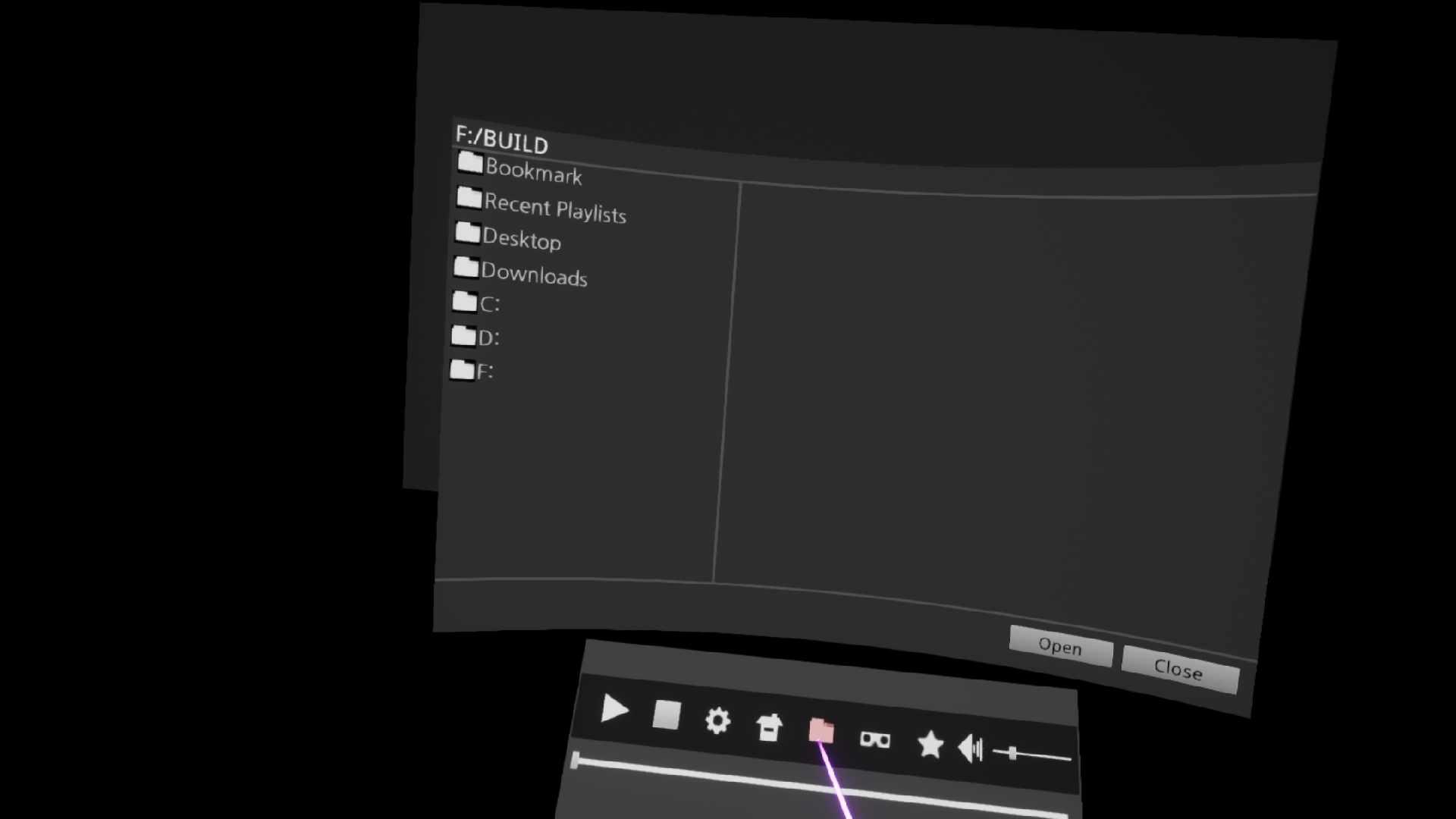Sim 4K VR MediaPlayer screenshot 10