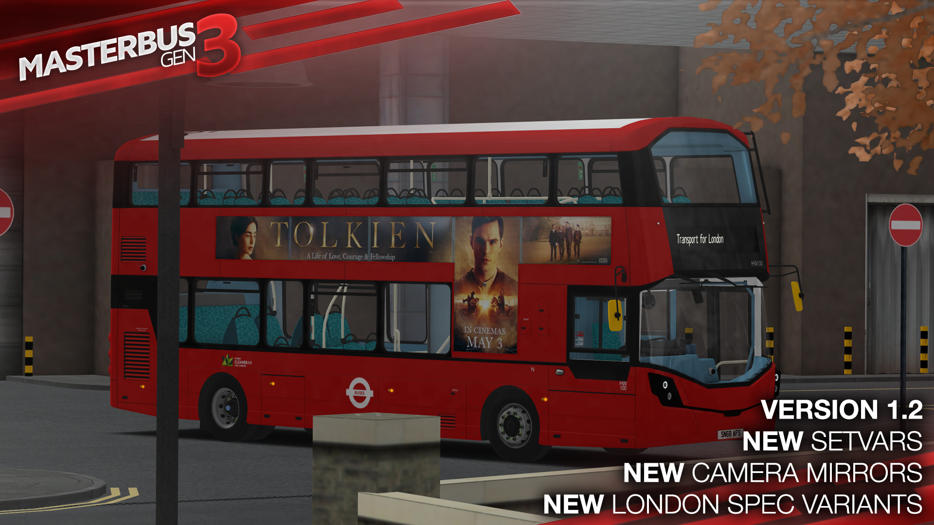 OMSI 2 Add-On Masterbus Gen 3 Pack screenshot 1