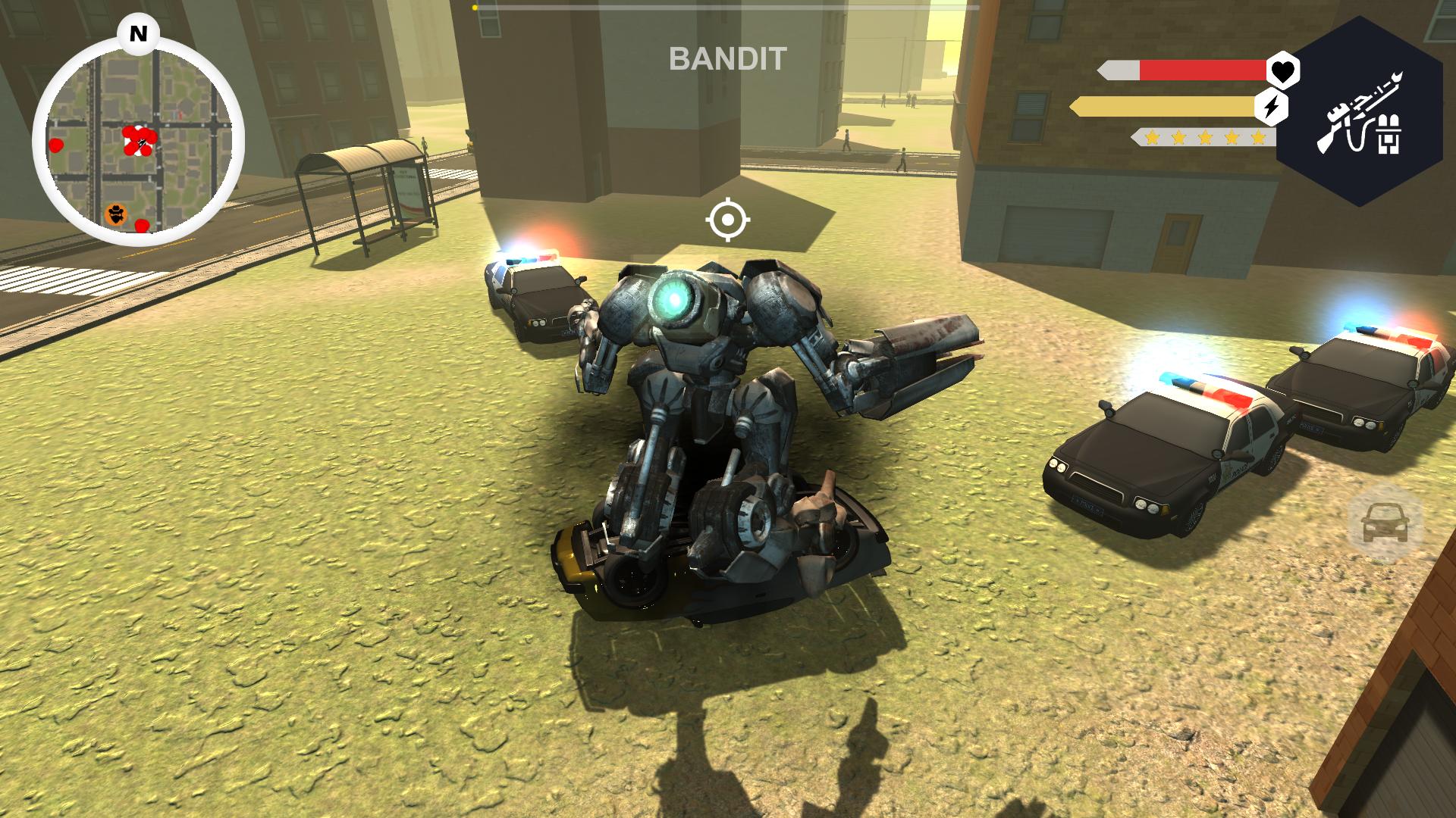 Muscle Car Robot screenshot 1